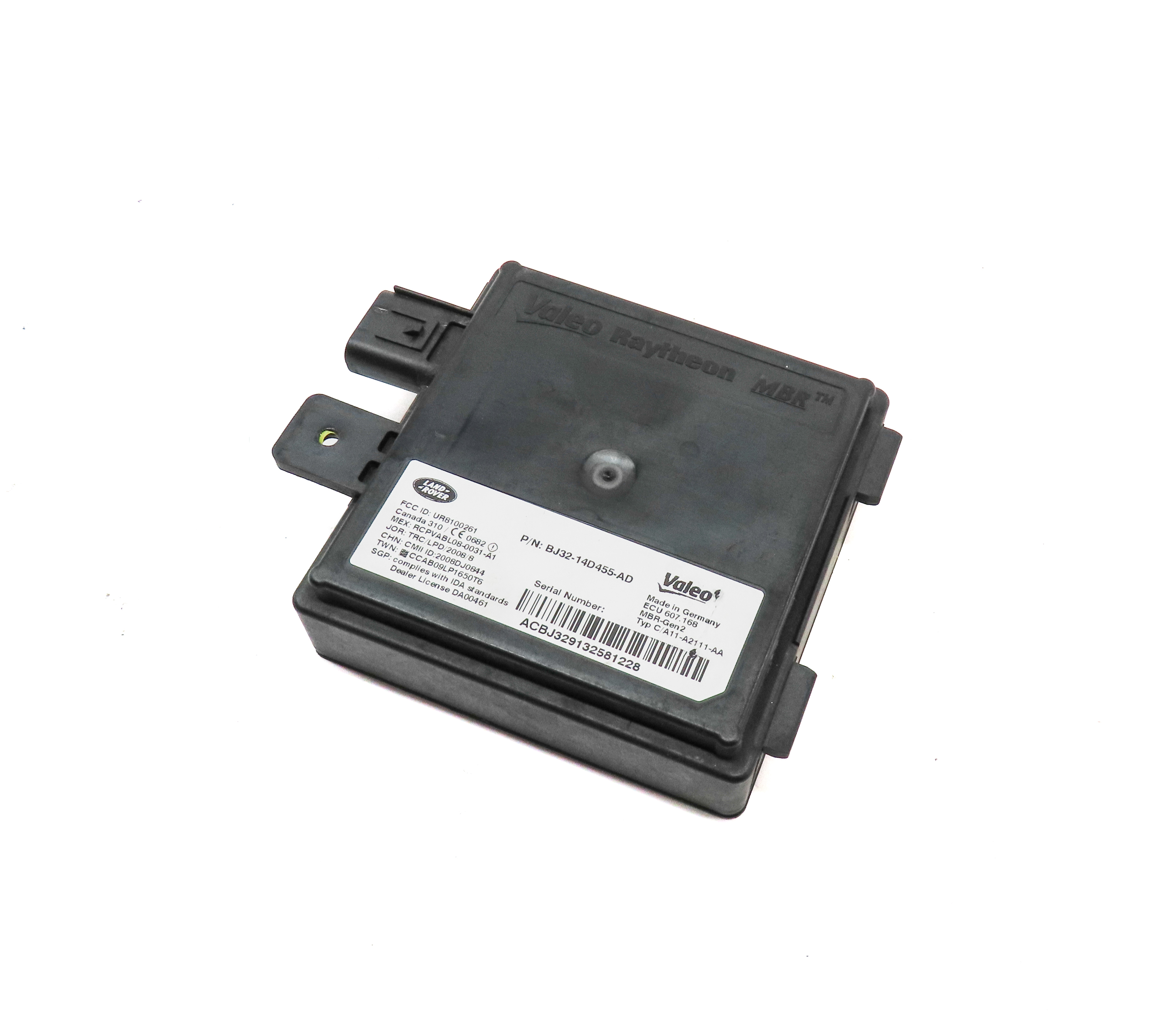 2013 RANGE ROVER EVOQUE (L538) REAR BLIND SPOT RADAR SENSOR MODULE — exact item pictured